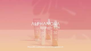 Nouvelle protection solaire ALPHANOVA Daily SUN [upl. by Eadrahc]