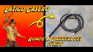 LÁTIGO CASERO ROMPE LA BARRERA DEL SONIDO [upl. by Grassi]