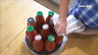 The best way to preserve tomatoes for use and for the winter  tomato sauce [upl. by Chu522]