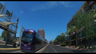 Driving to a Japanese Restaurant in Downtown Phoenix [upl. by Emarie]