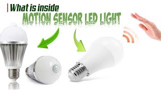 What is inside motion sensor Light Bulb  Review [upl. by Niwled]