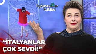 Esra Dermancıoğlu Milano Sokaklarında Çılgınlar Gibi Dans Etti  Uykusuzlar Kulübü [upl. by Oicirbaf105]