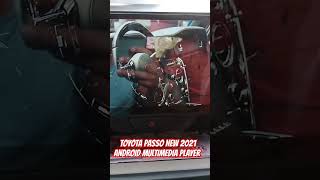 TOYOTA PASSO NEW 2020 2021 ANDROID MULTIMEDIA PLAYER  PASSO NEW ANDROID SCREEN toyota cnmhub [upl. by Diana63]