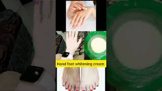 Hand foot whitening creamhandfootwhiteningcreamhandfootnightcreamhandfoottipsbeautybeautytips [upl. by Dlorad]