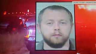 Manhunt underway for Kentucky shooting suspect who Allegedly fired at cars on busy highway [upl. by Aitan]