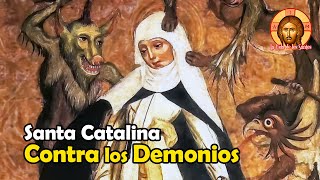 La Lucha de Santa Catalina de Siena contra los Demonios [upl. by Annissa]