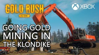 Gold Mining in the Klondike in Gold Rush The Game Xbox [upl. by Asaret]