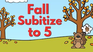 Fall Subitize to 5 [upl. by Estrellita]