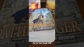 Starting Oathbringer massmarket paperback edition  Stormlight Archive [upl. by Kelam]