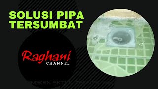 Cara mengatasi saluran pipa mampet [upl. by Reinal]