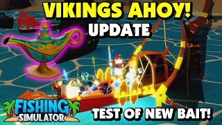 Fishing Simulator  Vikings Ahoy  Update [upl. by Rodolphe]