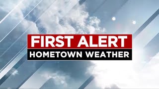 WDBJ First Alert Hometown Weather Friday Noon Update [upl. by Hewe]