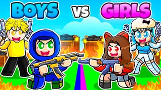 BOYS vs GIRLS Roblox Rivals [upl. by Eldwun]