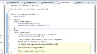 Mockito Tutorial [upl. by Agee]
