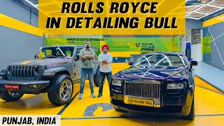 ROLLS ROYCE  DETAILING BULL  MOHALI INDIA [upl. by Anar]