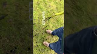 How To Aerate Your Lawn  Part 1 [upl. by Boehike]