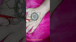 mandala mehndi design 🥰 [upl. by Say93]