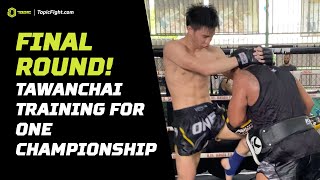 Tawanchais Final Training for Niclas Larsen  ONE Championship [upl. by Arteid597]