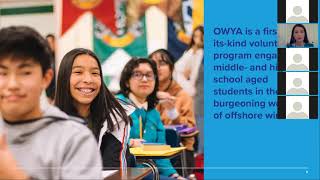 Offshore Wind Youth Action OWYA Program Launch [upl. by Luanni]