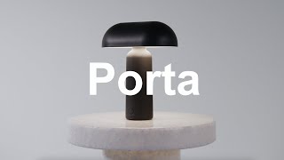 Discover the NEW Porta Table Lamp  Portable Light Designed by Simon Legald for Normann Copenhagen [upl. by Rech697]