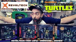 REVOLTECH TMNT 2012  UNBOXING  REVIEW EN ESPAÑOL  PREGUNTAS Y RESPUESTAS [upl. by Jurkoic]