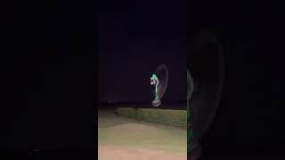 crazy helicopter at night time  flying my helicopter Tron 70 with electric Xnova motor Dark area [upl. by Corissa]