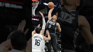 🏀 Keldon Johnson’s INSANE Dunk  San Antonio Spurs NBA Highlights nba [upl. by Aneelas]