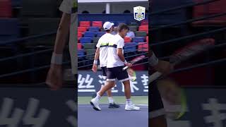 CRAZY Doubles Point In Shanghai Final [upl. by Oniluap]