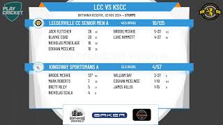 Leederville CC Senior Men A v Kingsway Sportsmans A [upl. by Nitsirc704]