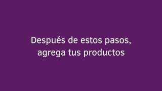 Configura tu cuenta para subir productos  SalesUp CRM [upl. by Calore659]