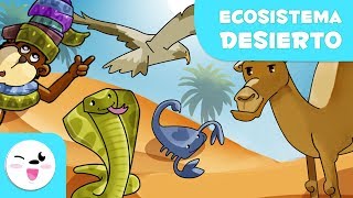 Los animales del desierto para niños  Conoce la naturaleza [upl. by Luhe]