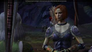 Dragon Age Origins Leliana Romance part 11 Leliana compliments female Wardens hair [upl. by Dirk672]