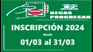 ULTIMAS NOVEDADES BECAS PROGRESAR 2024  INSCRIPCIÓN  DESTINATARIOS  REQUISITOS  LÍNEAS DE BECAS [upl. by Sipple]