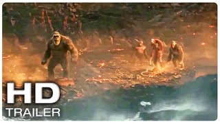 GODZILLA X KONG THE NEW EMPIRE quotKong Meets Skar Kingquot Trailer NEW 2024 [upl. by Schreiber]