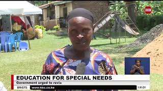 Special Needs I Govt urged to review Basic Curriculum Framework [upl. by Annaerb571]