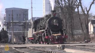 Chinas last surviving steam trains [upl. by Reifel653]