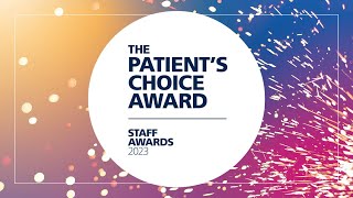 The Patients Choice Award │ Gloucestershire Hospitals Staff Awards 2023 [upl. by Atiuqam]