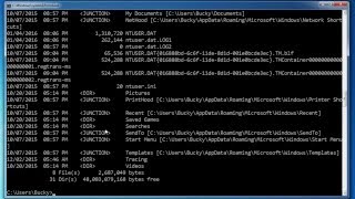 Windows Command Line Tutorial  2  Listing Files and Directories [upl. by Adest706]