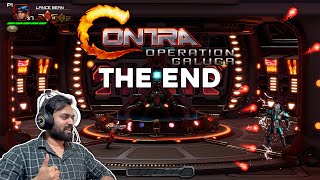 Contra Operation Galuga Gameplay  THE END contra gaming [upl. by Ahsinav]