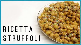 STRUFFOLI CICERCHIATA PIGNOLATA ricetta facile  Torte italiane [upl. by Gentille352]