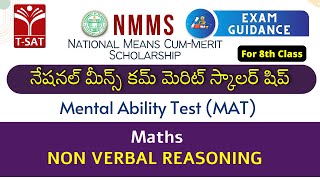 NMMS Scholarship Exam  MAT  Maths  Non Verbal Reasoning  TSAT [upl. by Nidya746]