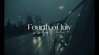 Fourth Of July  Sufjan Stevens 🎆 Lyrics slowed [upl. by Anatnahs]