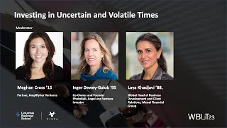 WBLiT 2023 Alumni Panel  Investing in Uncertain and Volatile Times [upl. by Gerrilee]