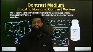 Ionic amp Non Ionic Contrast Media  Monomer amp Dimer  Part 4  In Hindi  Radiology Contrast [upl. by Enobe790]