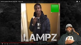 UK DRILL RAP OFB vs N9 NORTH LONDONS BLOODY GANG WAR FUUSHNICKA REACTION [upl. by Terb]