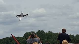 Scott Yoak in the P51D Mustang quotQuickSilverquot  2024 Vidalia Onion Festival Air Show [upl. by Lrak]