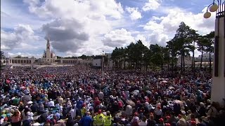 Pope Francis in Fatima [upl. by Vaios]