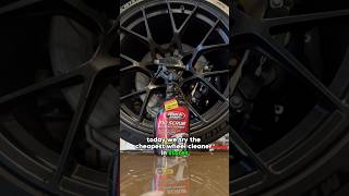 Does the CHEAPEST wheel cleaner work 🤔  detailing wheels cars detailer shorts [upl. by Jennette]