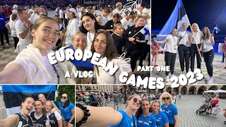 European Games 2023 Vlog  Krakow Old Town Athletes Village and the Opening Ceremony  Part One [upl. by Delgado242]