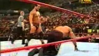 WWF Raw 21052001  APA vs Dean Malenco and Perry Saturn [upl. by Ahsinehs]